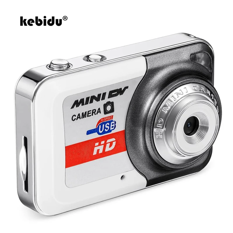 

kebidu 2 Colors Mini Camera Portable Mini Digital Camera X6 Micro Camera DV Mini Camcorders Video Recorder DVR with keychain