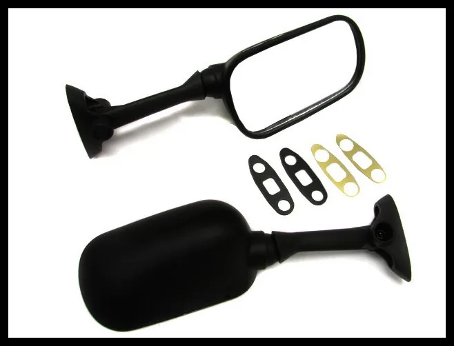 

For 01 02 03 Suzuki GSXR 600 750 GSX-R 1000g Black LEFT & RIGHT Side Mirrors
