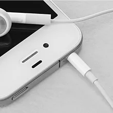 200 шт белые наушники с микрофоном для Apple iPhone 6 plus 5s 5 5C 4 4s 3GS лучшее качество для вас
