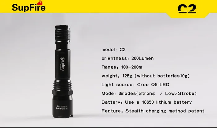 rechargeable flashlight