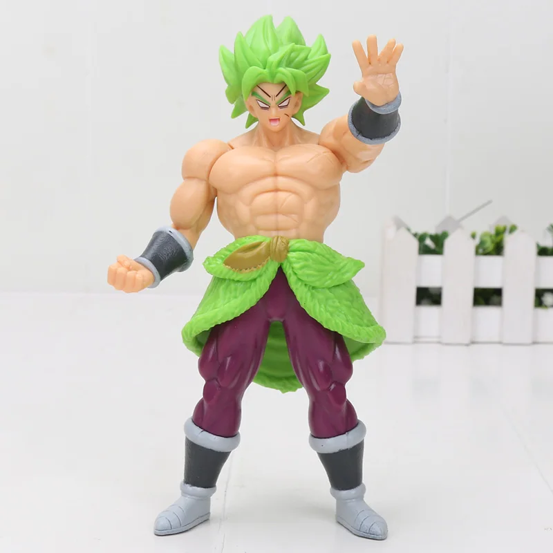 6 шт./компл. Dragon Ball Z broli фигурка броли Super Ultra Instinct Гоку Супер Саян Роза Гоку черный джирен фигурка ПВХ игрушки