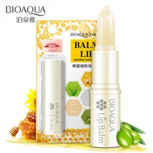 Новинка года натуральный алоэ медовый Увлажняющий помада бесцветный изысканный ремонт средство против морщины вокруг губ умереть кожи женские зимние защиты губ