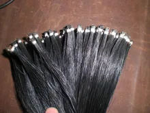 90 Hanks Black bow hair 32 inches 7 grams each hank quality mongolia horse hair