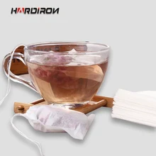 Пакет для чая HARDIRON на шнурке, экологичный фильтр, пакет для ванны, одноразовая посылка для чая, пакет для приправ, мешок для кофе