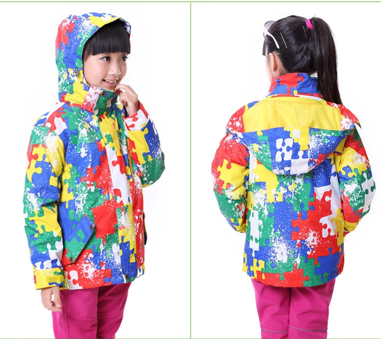 

Boys & girls child jacket hiking Outdoor jaqueta Camping sports coat fishing tourism mountain jackets waterproof Windproof