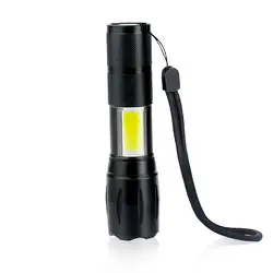 Новый перезаряжаемый фонарик T6 Led Flash light Zoomable 4 режима факел для 18650 с usb-кабелем Кемпинг Рыбалка бег латарк A1