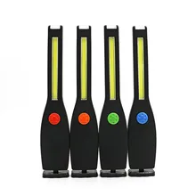 Высококачественный портативный COB+ 2 светодиодный Рабочий фонарь, фонарь, походная велосипедная лампа