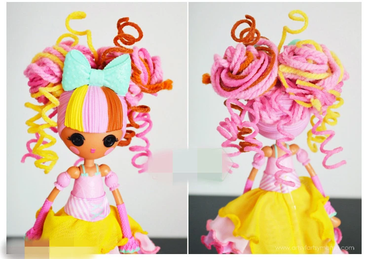 23 25 см кукла Lalaloopsy для девочек с сумасшедшими волосами вафельный конус