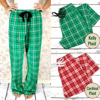 

HIRIGIN Newest Hot 2018 Womens Ladies Women Long Pants Christmas Pyjamas Bottoms Trouser Plaid Fashion Casual Nightwear