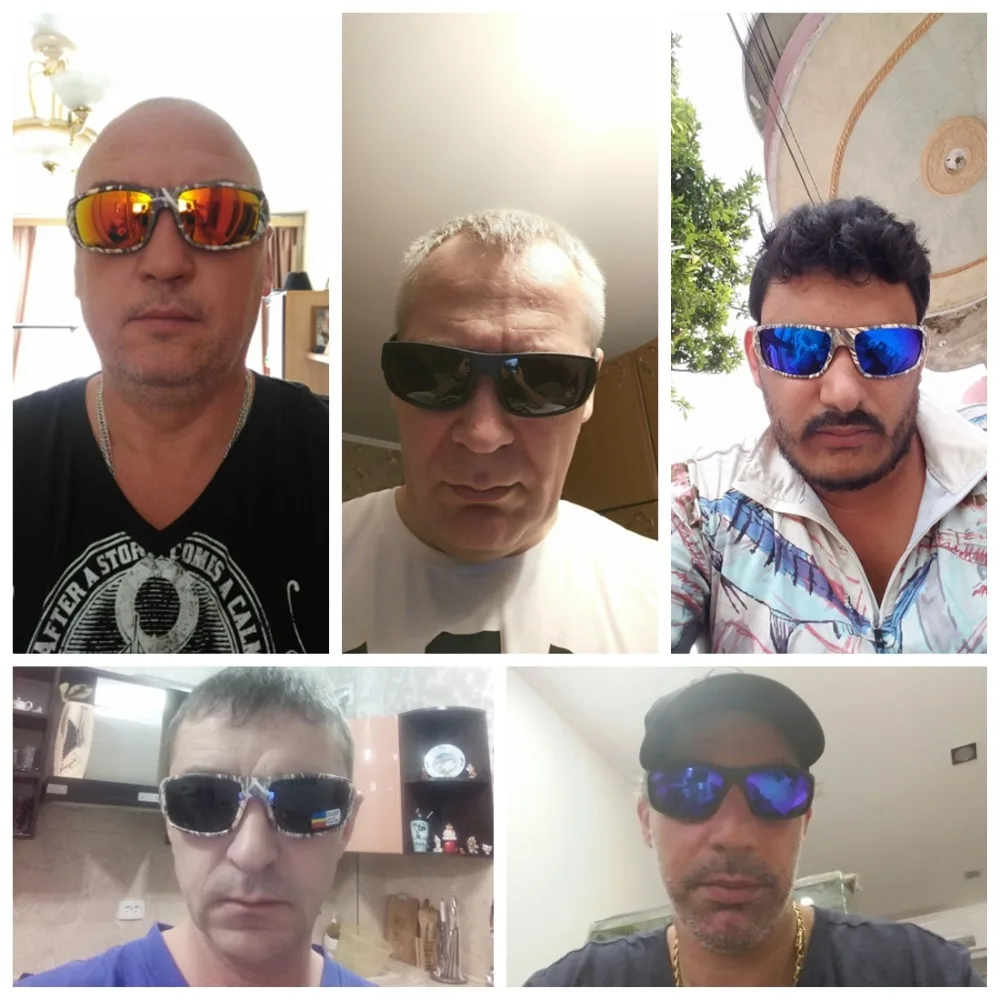 Queshark камуфляжные поляризационные очки для рыбалки мужчин и женщин велоспорта