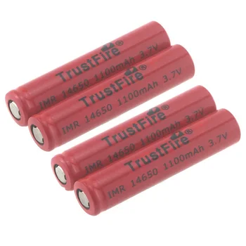 

IMR 14650 1100mAh 3.7V High Drain Power Battery Output 5A For E-cigarette Miner's Lamp Remote Control