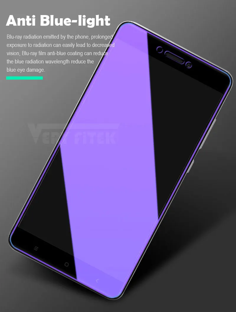 VERYFiTEK Tempered Glass For Xiaomi Redmi 4 Pro 4X 4 Prime Note 4 Pro Screen Protector HD Anti Blue Light Protective Film Glass (6)