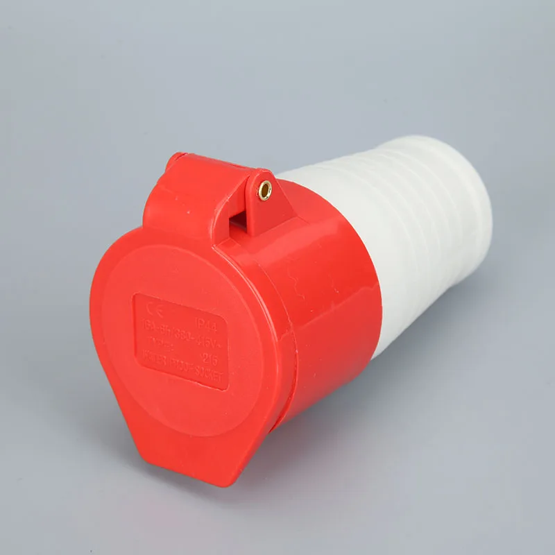 32A 3P+ E+ N 5 Pin IP44 Соединительная промышленная розетка водонепроницаемый мужской женский разъем питания - Цвет: 32A-5Pin Socket