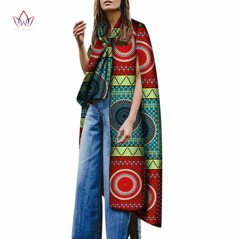 

2018 African Coat Traditional Fashion Women Outwear Plus Size Africa Bazin Riche Dashiki elegant Trenchcoat WY3445