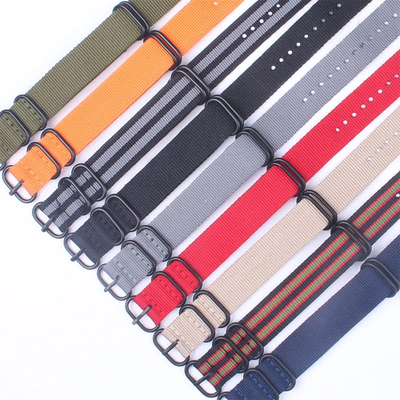 10pcs Wholesale PVD black Buckle 20mm 22mm 24mm Watchbands Men Women Casual Watches Strap Wristwatch Band Buckle