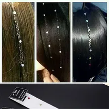 1 шт. ВВ заколка для волос Рыбная линия шпильки Стразы заколки для волос аксессуары для свадебной вечеринки Подарки для женщин девочек и дочек головные уборы