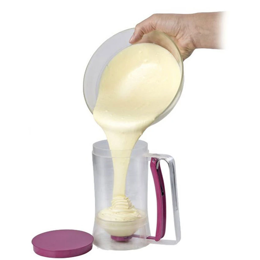 Cake Mix Jug Cupcake Pancake Cream Dispenser