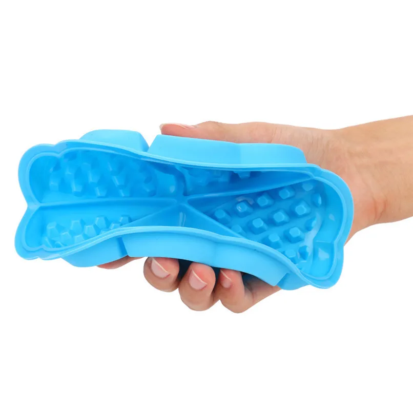4 Grid Flower Waffle Mold Kitchen Silicone Mini Round Waffles Pan Cake Baking Mould Mold Waffle Tray maquina de waffle J25#5 (2)