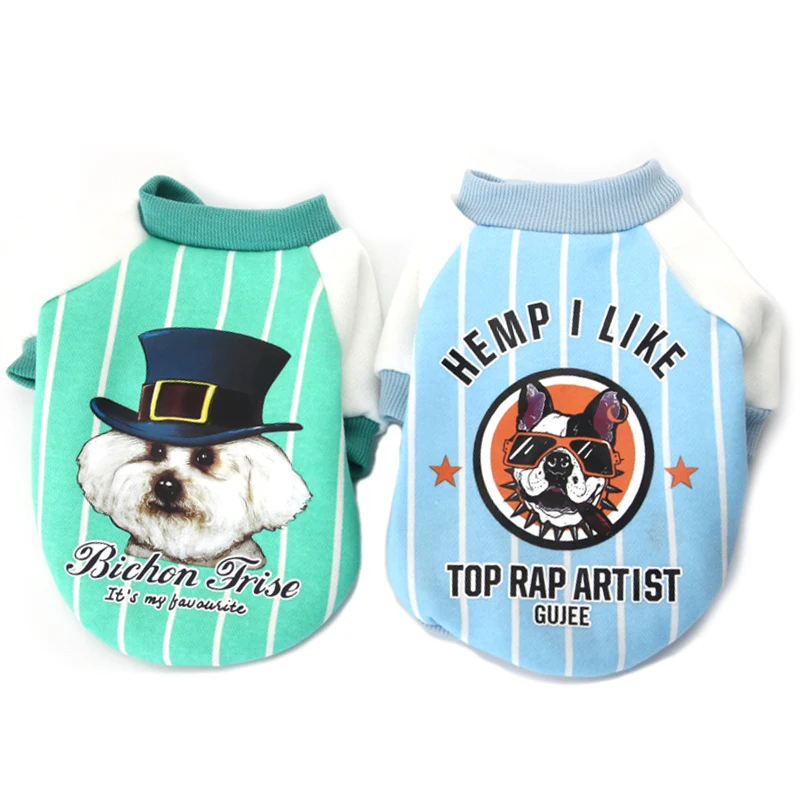 

DRESSPET Pet Dog Shirt Clothes For Spring and Autumn Puppy Teddy Bear Clothing Two-legged high Quality Fashion Style in 2019