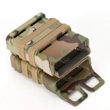 Тактическая страйкбольная винтовка 5,56 Mag M4 Журнал быстро прикрепить Тактический Подсумок с креплением Molle системы жесткий корпус картридж Molle зажим для охоты 1