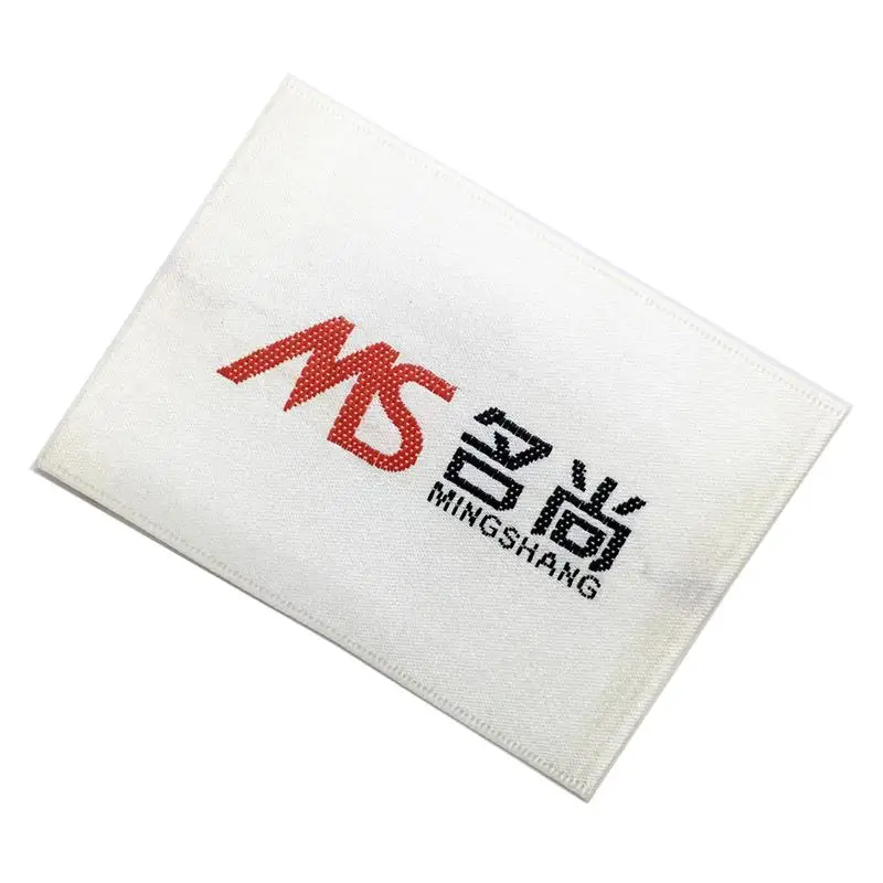 Custom (1000pcs/lot) garment clothing Woven Labels, polyester collar damask size main label with ...