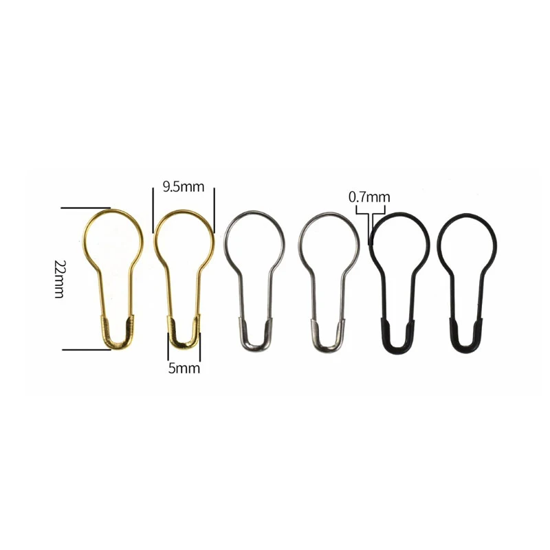 Looen-100pcs-Steeld-Pear-Shaped-Pins-Mix-Colors-Safety-Metal-Clips-Gourd-Pins-Knitting-Cross-Stitch