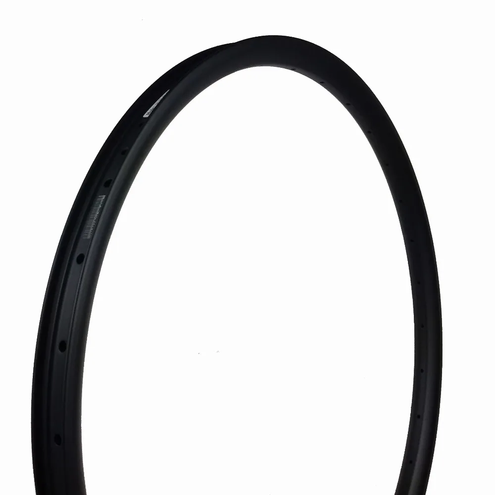 Super Stiff Ruedas Mtb 27.5er Mountain Cyle Carbon AM Rim 35Mm Width Clincher Tubeless Compatible Hookless Disk Brake Bike Wheel
