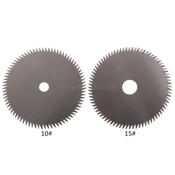 

80T Circular HSS Saw Blade Tipped Cutting Disc For Acrylic Plastic 10mm 15mm MAR22 Wholesale&DropShip