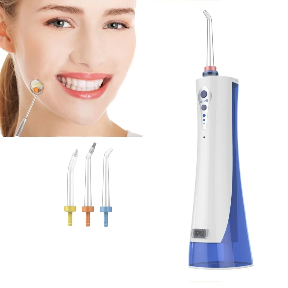 

XPREEN 220ML Portable Electronic Oral Irrigator Water Pulse Waterproof Water Flosser Dental Water SPA Waterpick Water Irrigation