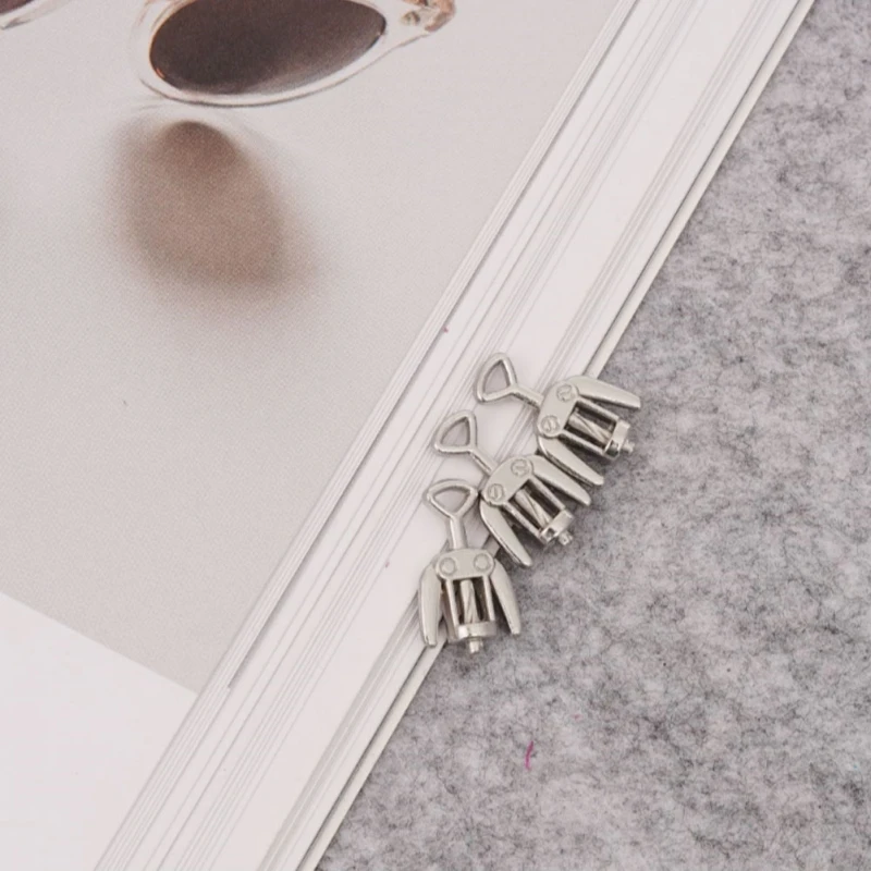 Dongzhur Miniatures Dolls House Furniture Opener 1:12 Doll House Accessories Dollhouse Mini Model 3pcs/Set Red Wine Opener Model