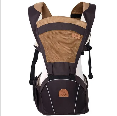 Рюкзак ребенка детские кенгуру подтяжки дышащий Многофункциональный кенгуру Младенческая Удобная Слинг Рюкзак Лидер продаж - Цвет: art 2 brown