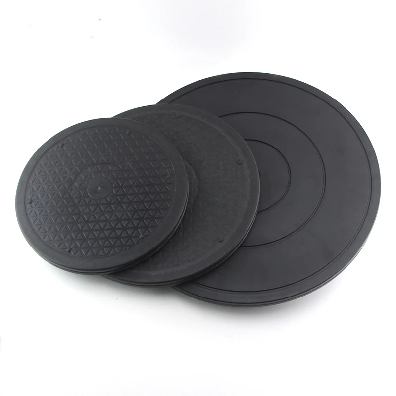 

Black Wheel Round Turnplate Polymer Clay Tool Rotating Turntable Pottery Sculpting Model Making Plateform For Display