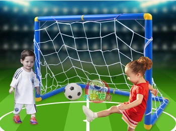 

90CM Non-Toxic Plastic Football Gate Children Soccer Goal Net Baby Outdoor Sports Toy With Ball & Pump