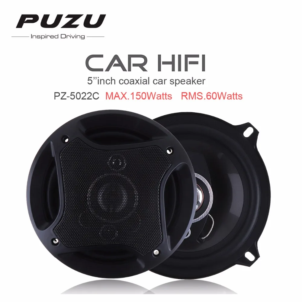

2pc 5 Inch car speaker 150W 3 Way Car audio Hifi component Speaker Coaxial Horn Full Range Auto Sound speaker for Car stereo