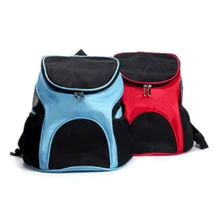 Портативная застежка-молния, рюкзак для собак, маленький рюкзак для переноски животных, воздухопроницаемая переноска для питомцев, рюкзак для путешествий, сумки для собак
