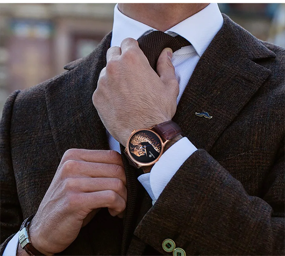 Starking nova chegada moda masculina relógio automático