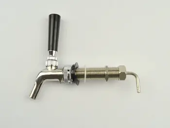 

Forward Sealing Stainless Steel beer Faucet 80mm long shank Homebrew Dispenser Equipments Retail and Wholesale