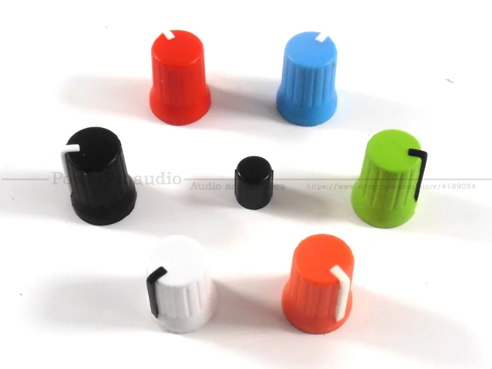 12PCS /LOT Colorful Rotary Knob NI For Traktor Kontrol Z1 Z2 S2 S4 S5 S8 DJ Controller Mixer