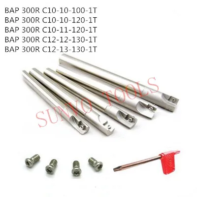 BAP 300R C10-10-100/C10-10-120/C10-11-120/C12-12-130/C12-13-130 фрезерный станок с ЧПУ держатель инструмента APKT1003 APMT1135 PDER вставка