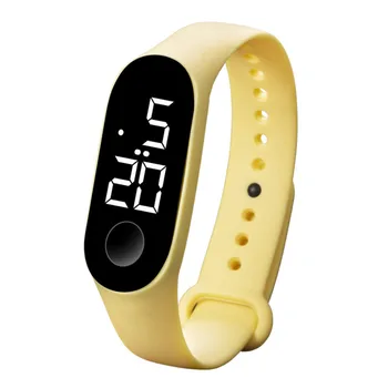New Product Bracelet Men's Watch Unisex Casual Sports LED Electronic Luminous Sensor Women Watch And Man Waterproof Clock Gift#A 4