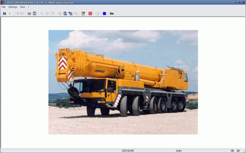 

Liebherr Lidos LWE ONLINE WEBSERVICE - Mobile Cranes 2019