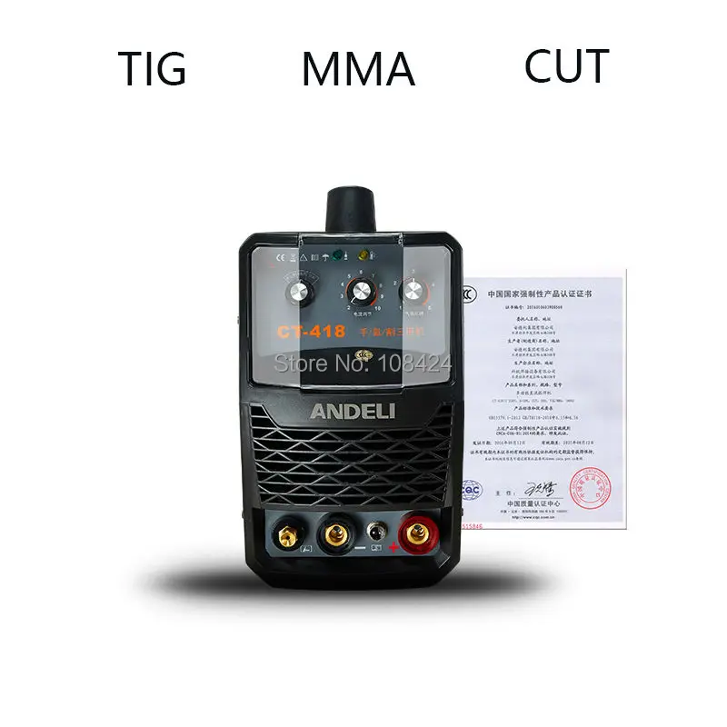 3в1 Многофункциональный плазменный резак MMA TIG сварочный аппарат цифровой дисплей