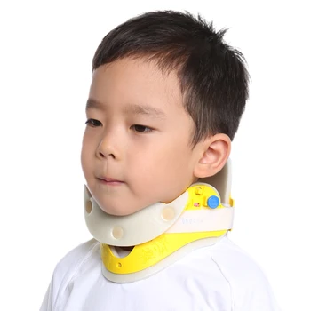 

Adjustedable child neck collar nursing torticollis support crooked migraine neck braces Neck posture sleeve
