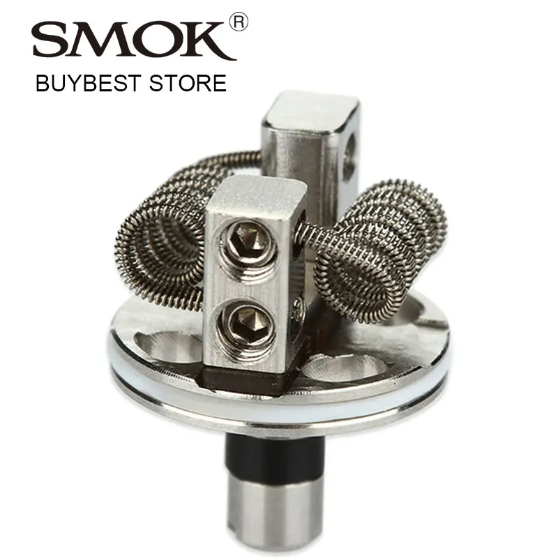 

SMOK TF-RDTA S2 Deck Dual-Post Velocity Rebuildable Coil Desk w/ 0.2ohm Dual Clapton Wire 16mm Diameter for TFRDTA Tank Atomizer