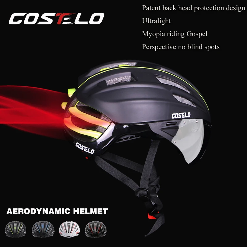 

New COSTELO Upgrade Men's Women's Helmet MTB EPS Ultralight Road Bike Helmet Comfort Safety Cycle Bicycle Helmet Size 55-60CM
