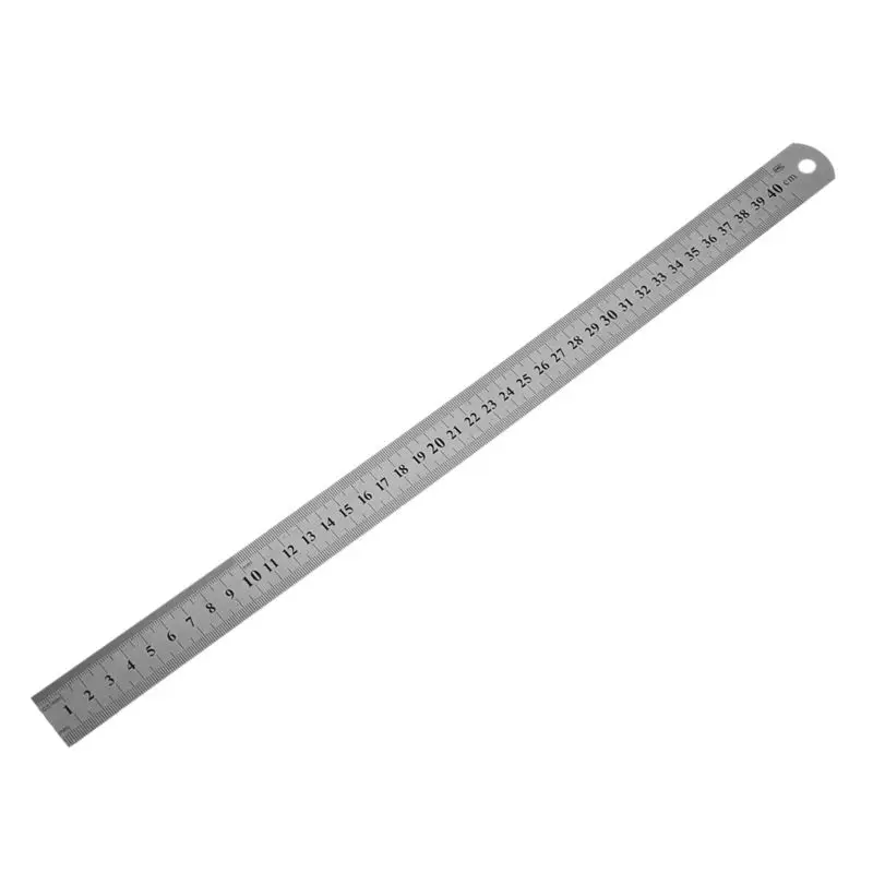 Нержавеющая сталь 16 дюймов линейка прямая Измерительный набор метрических 40 см