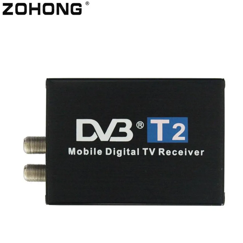 

ZOHONG Digital TV Receiver car TV Tuner DVB-T2 for Russian federation Thailand,Viet Nam,Southeast Asia free shipping