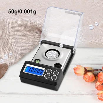 

Yieryi 2018 New High-precision Backlit LCD Digital Carat Scale 20g/30g/50g-0.001g Jewelry Called for Laboratory,Lipstick,Diamond