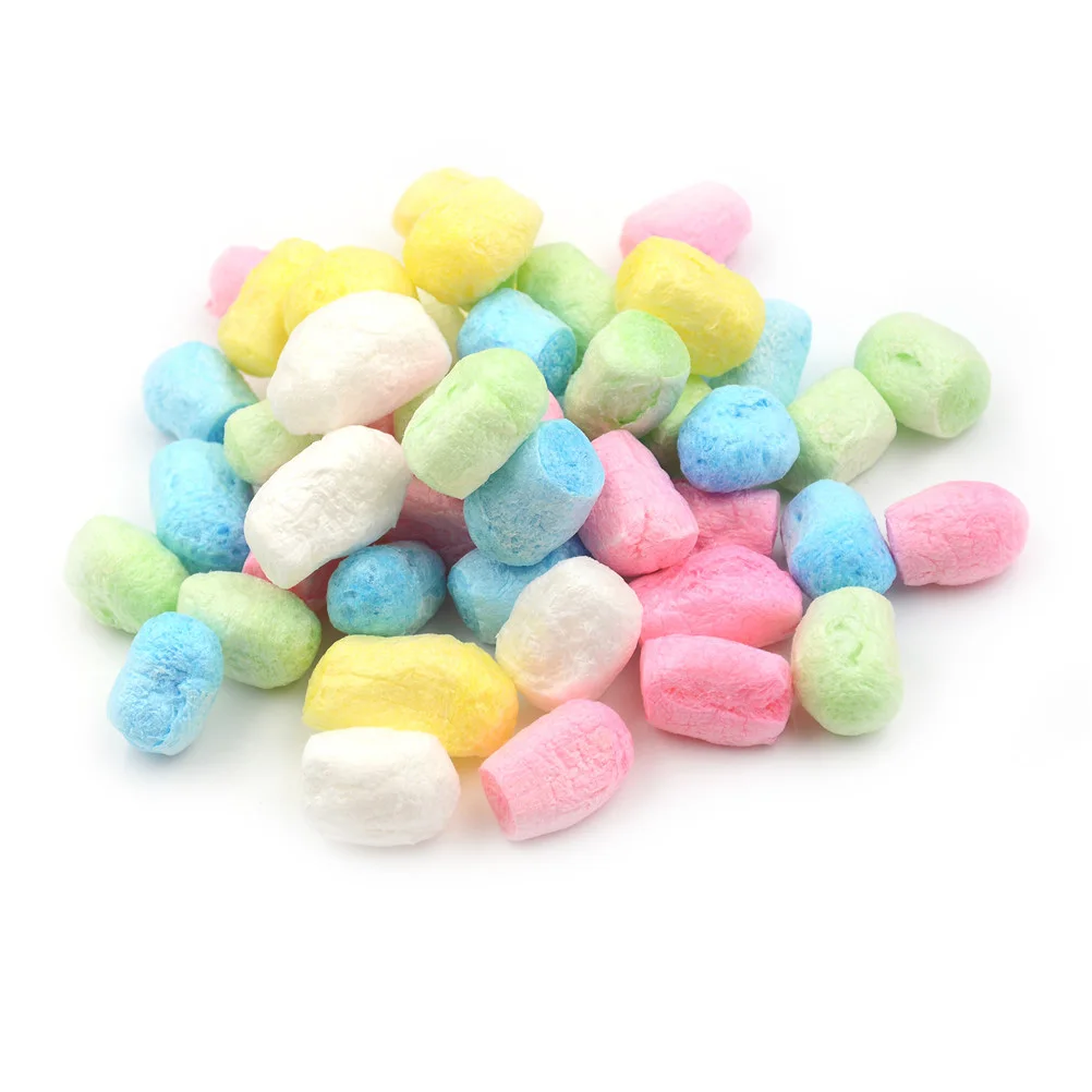 

DIY Craft Colorful Styrofoam Foam Balls Slime Tool Making Art for Children Adults Relieves Stress Anxiety Cabinet Decor