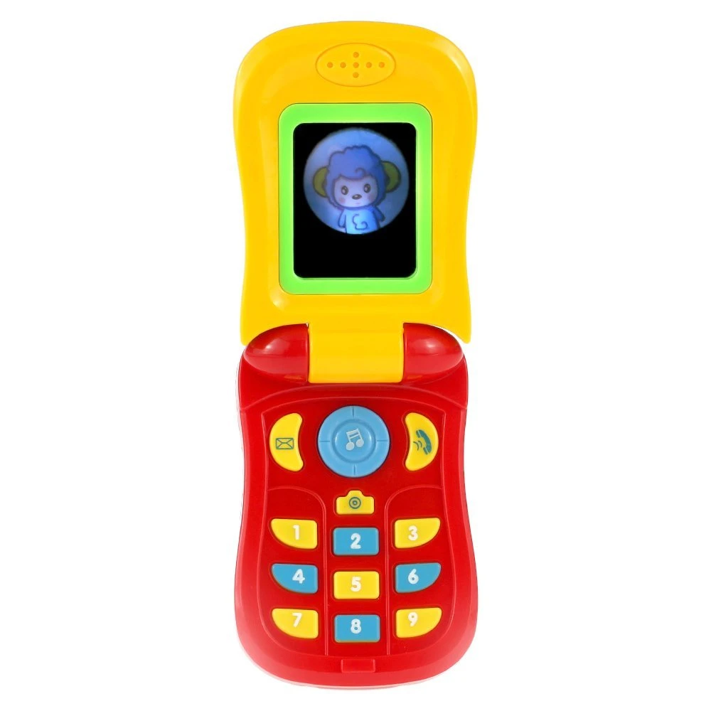 Eboyu Etui A Rabat Pour Telephone Portable Tm Jouet Musical Pour Bebe Avec Lumieres Et Miroir Pour Journal Intime Aliexpress